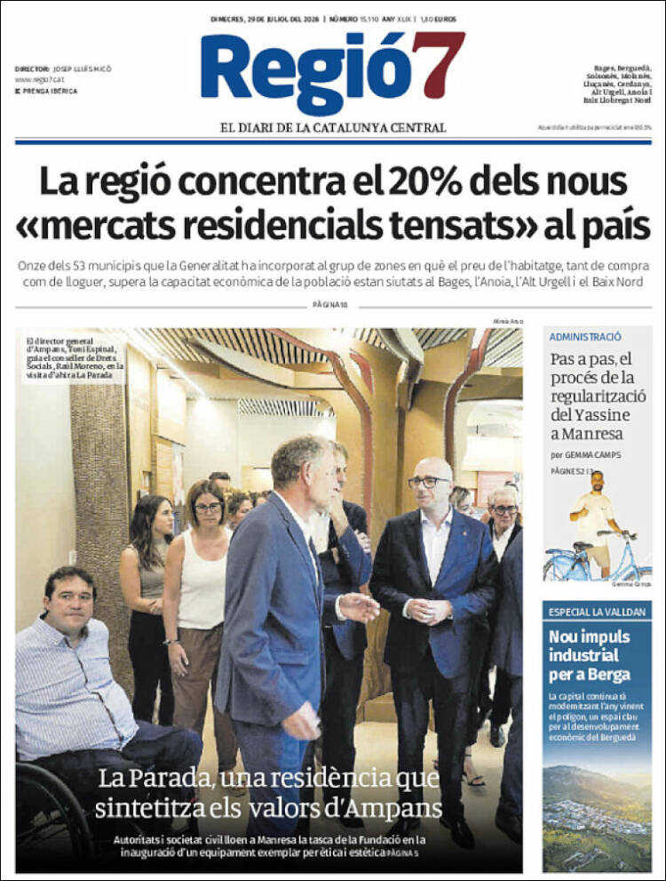 Portada de Regio7 (Espa&ntilde;a)