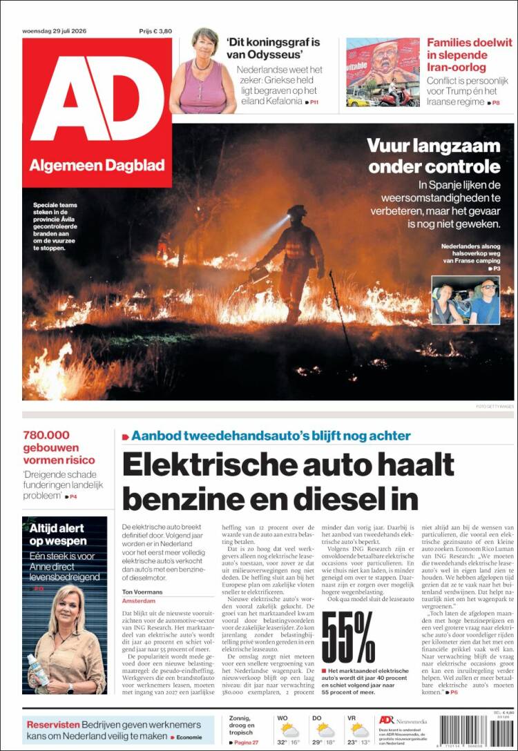 Portada de AD (Pa&iacute;ses Bajos)