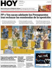 Portada de Hoy - Badajoz (Espa&ntilde;a)