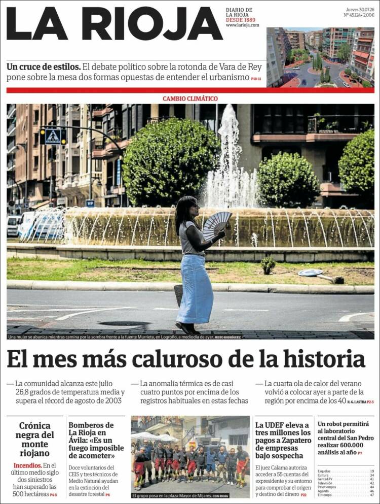 Portada de La Rioja (Espa&ntilde;a)