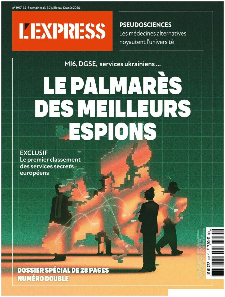 Portada de L'Express (Francia)