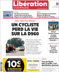 Portada de Libération Champagne (France)