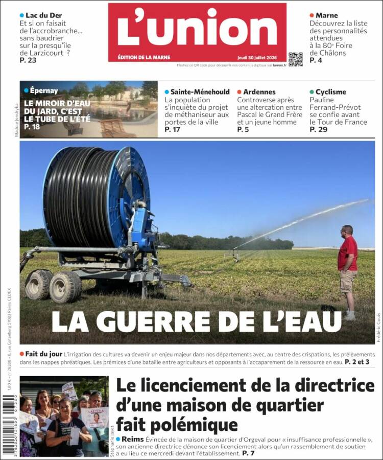Portada de L'Union (France)