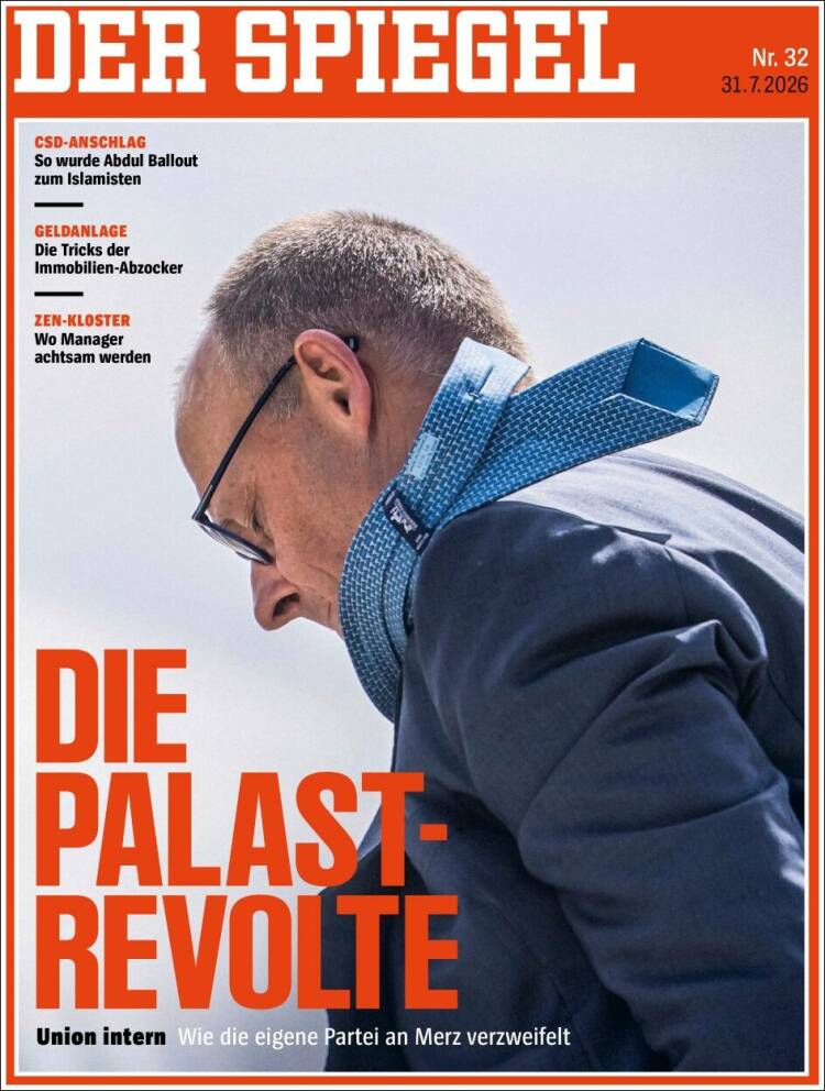 Portada de Der Spiegel (Alemania)