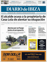 Portada de Diario de Ibiza (Espa&ntilde;a)