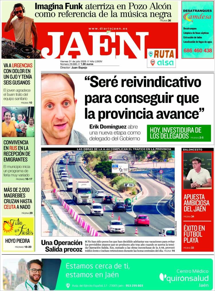 Portada de Diario Jaén (Espa&ntilde;a)