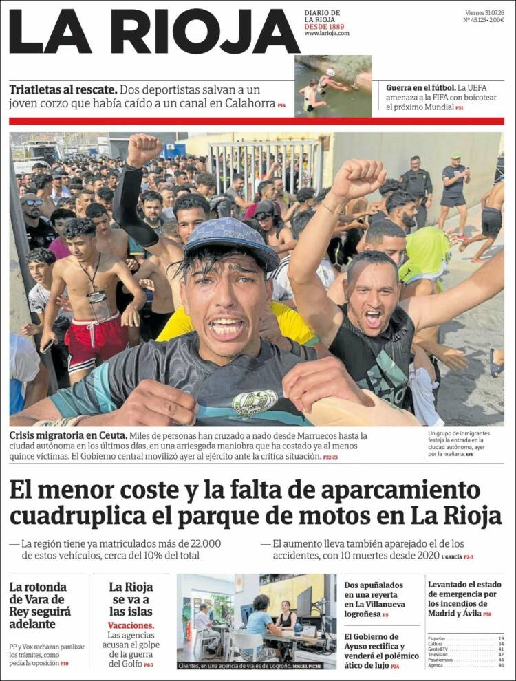 Portada de La Rioja (Espa&ntilde;a)