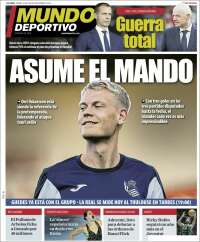 Portada de Mundo Deportivo Gipuzkoa (Espa&ntilde;a)