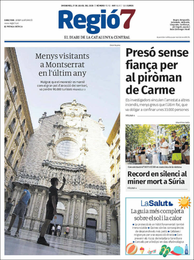 Portada de Regio7 (Espa&ntilde;a)