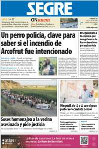 Portada de Segre  (Espa&ntilde;a)