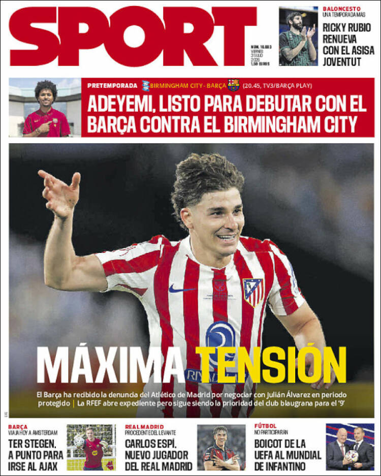 Portada de Sport (Espa&ntilde;a)