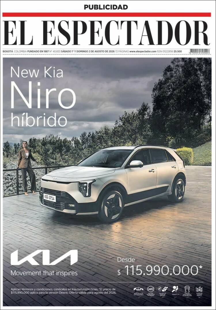 Tapa de diario