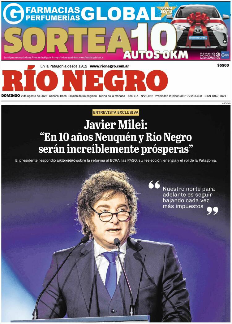 Portada de Rio Negro (Argentina)