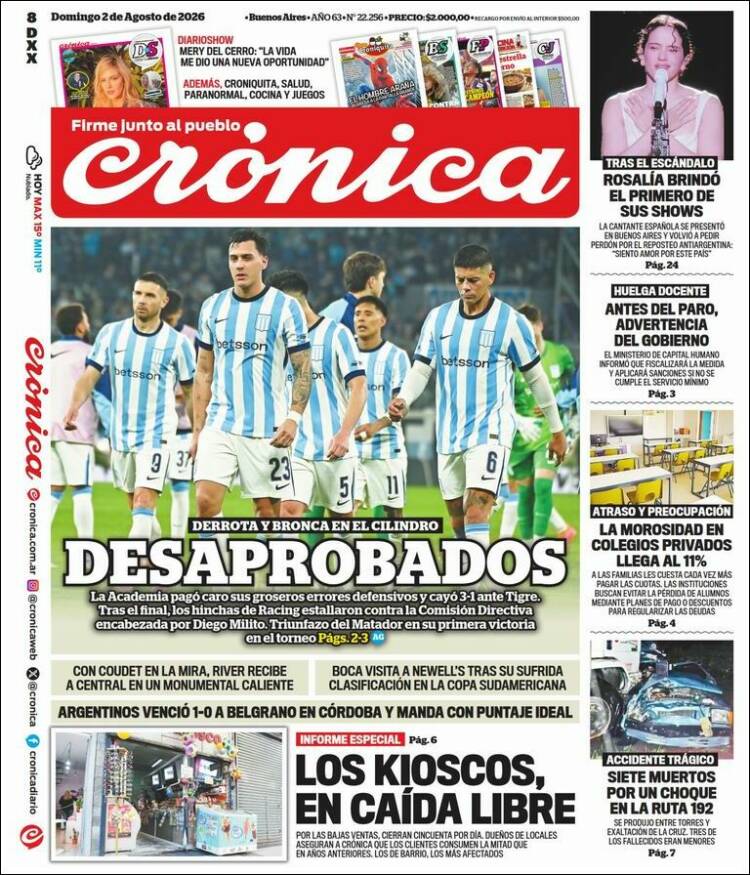 Portada de La Voz del Chaco (Argentina)