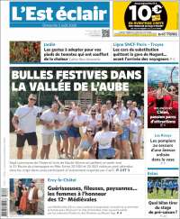 Portada de L'Est Eclair (France)