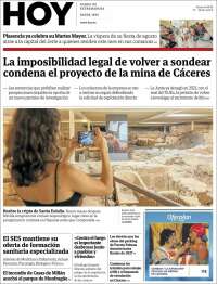 Portada de Hoy - Badajoz (Spain)