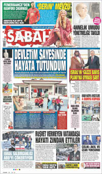 Portada de Sabah (Turqu&iacute;a)