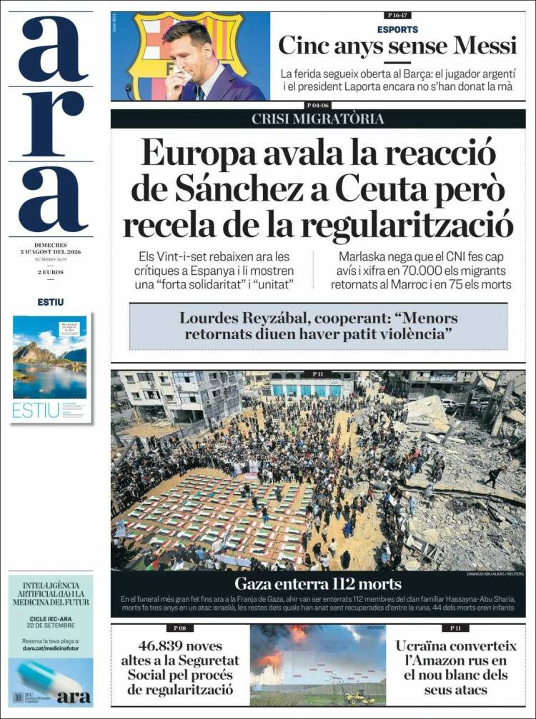 Portada de Ara (Espa&ntilde;a)