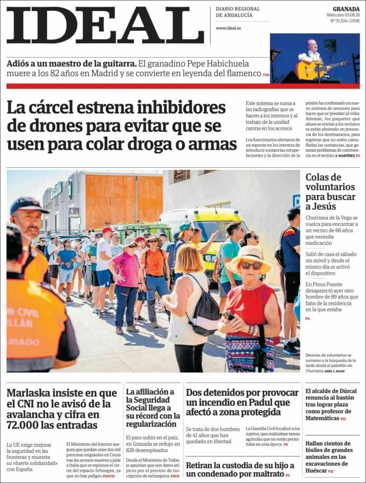 Portada de Ideal (Espa&ntilde;a)