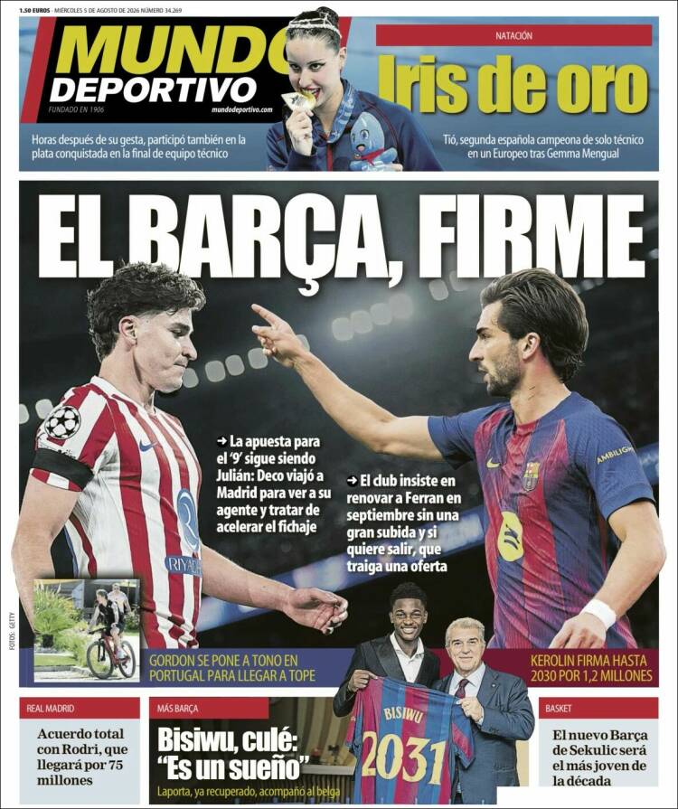 Portada de El Mundo Deportivo (Espa&ntilde;a)