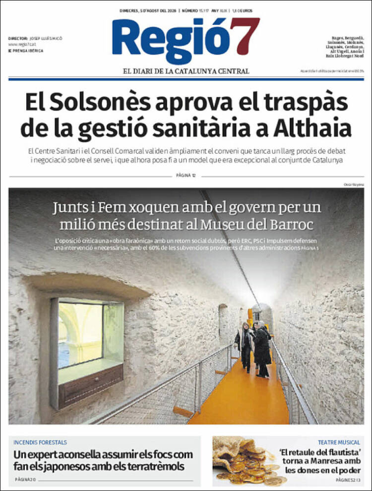 Portada de Regio7 (Espa&ntilde;a)