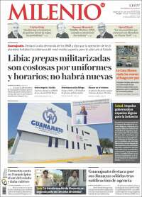 Portada de Milenio de León (M&eacute;xico)
