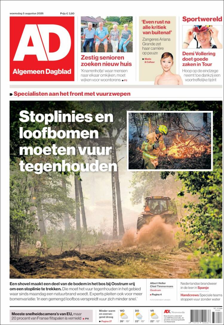 Portada de AD (Pa&iacute;ses Bajos)