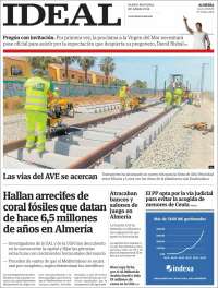 Portada de Ideal Almeria (Espagne)