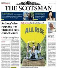 Portada de The Scotsman (United Kingdom)