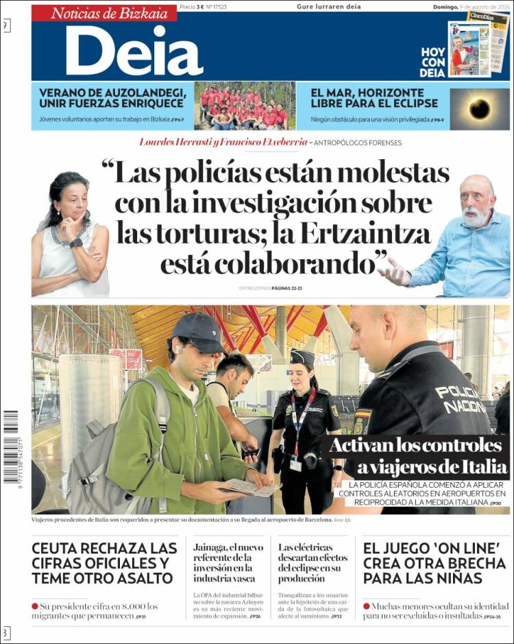 Portada de Deia (Espa&ntilde;a)