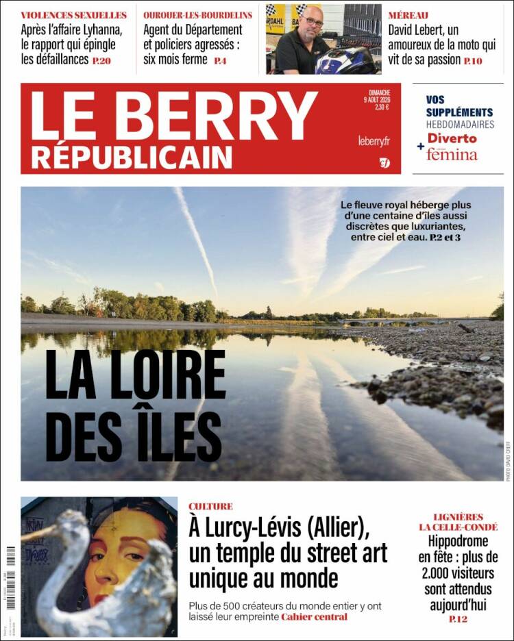 Portada de Berry Republicain (Francia)