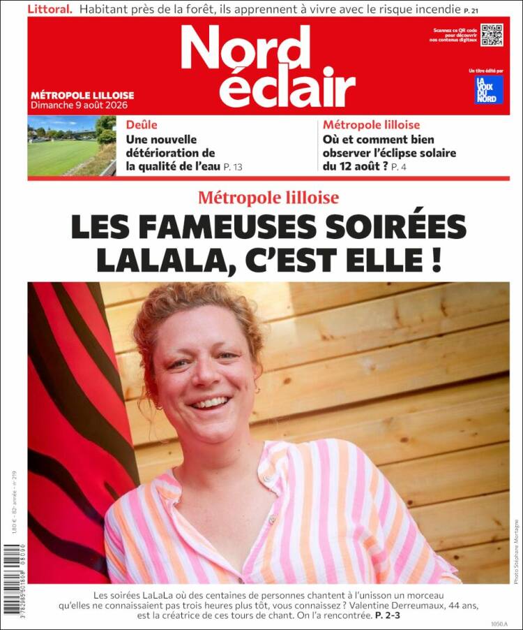 Portada de Nord Éclair (Francia)