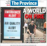 Portada de The Province (Canad&aacute;)