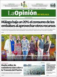Portada de La Opinión de Málaga (Spain)