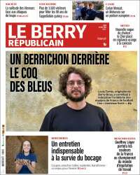 Portada de Berry Republicain (Francia)