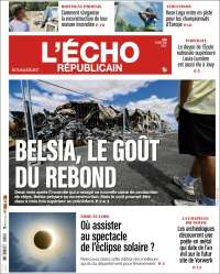 Portada de L'Echo Républicain (Francia)