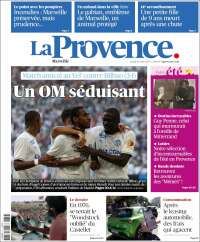 Portada de La Provence (Francia)