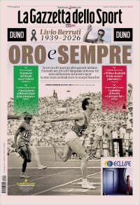 Portada de La Gazzetta dello Sport (Italy)