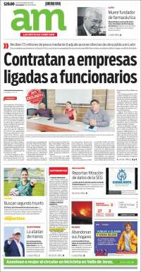Portada de Al Día A.M. (M&eacute;xico)