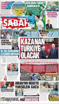 Portada de Sabah (Turqu&iacute;a)