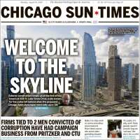 Portada de Chicago Sun-Times (USA)
