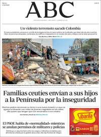 Portada de ABC (Espa&ntilde;a)