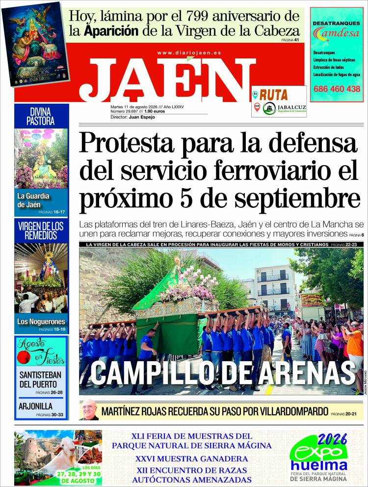 Portada de Diario Jaén (Espa&ntilde;a)