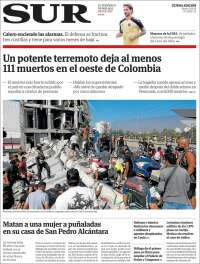 Portada de Diario el Sur (Espa&ntilde;a)