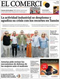 Portada de El Comercio - Gijón (Espa&ntilde;a)