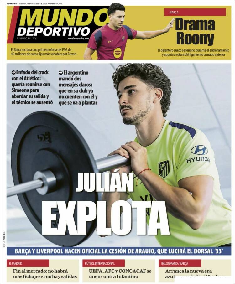 Portada de Mundo Atlético (Espa&ntilde;a)