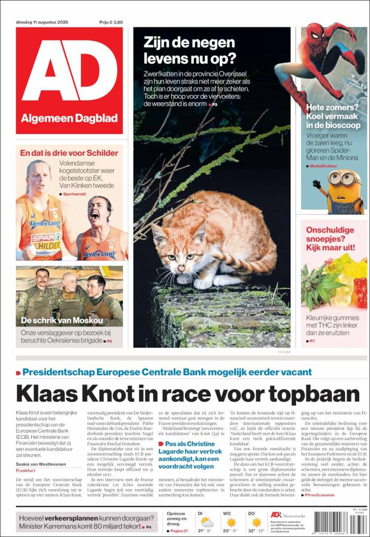 Portada de AD (Pa&iacute;ses Bajos)