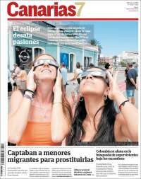 Portada de Canarias 7 (Espa&ntilde;a)