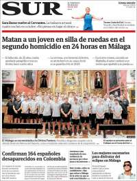 Portada de Diario el Sur (Espa&ntilde;a)