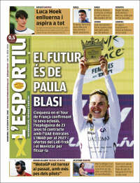 Portada de L'Esportiu (Espa&ntilde;a)